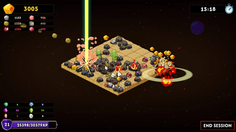 Keep on Mining! - Worlds screenshot