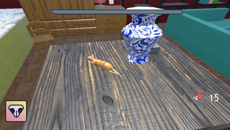 Low Poly Mouse Game screenshot