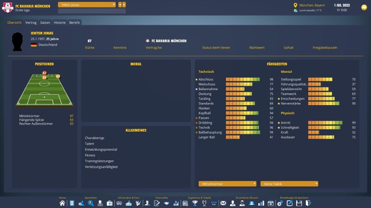 Player's Eleven - A Football Manager Game Image