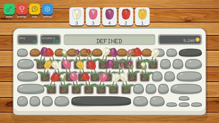 Qwerty Garden screenshot