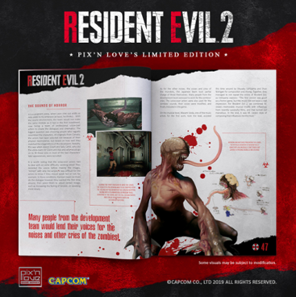 Resident Evil 2: Pix' N Love Limited Edition screenshot