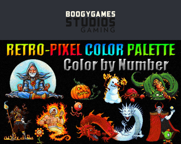 Games like RETRO-PIXEL COLOR PALETTE: Color by Number