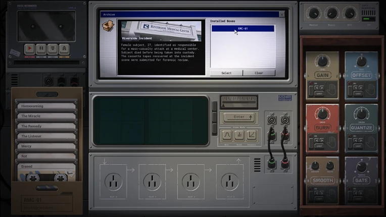 The Lacuna Tapes: Analog Signal Archive Image