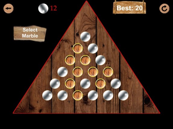 Triangle Peg Deluxe screenshot