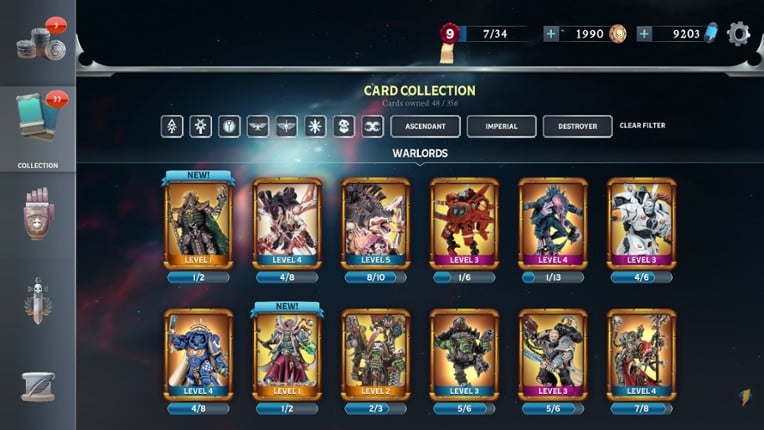 Warhammer Combat Cards screenshot