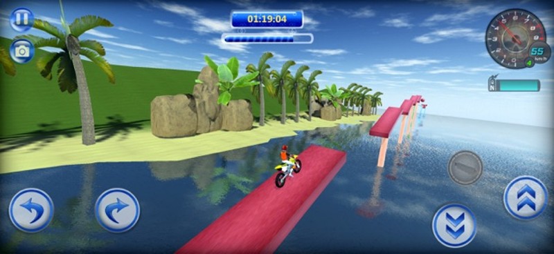 Wipeout Bike Stunts Game screenshot