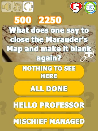 Wizard Quiz:Go &amp; Guess Mystery screenshot