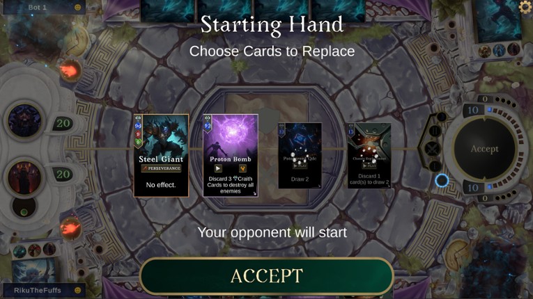 Ariokan - create your cards, break the Meta screenshot