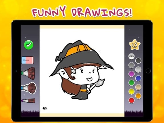 Coloring Your Halloween screenshot