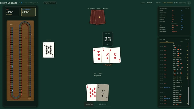 Crown Cribbage Image