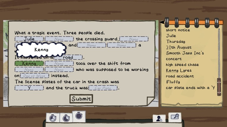 Detective Hindsight screenshot