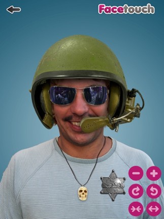 Facetouch HD Lite - Create funny and cool Booth pics screenshot