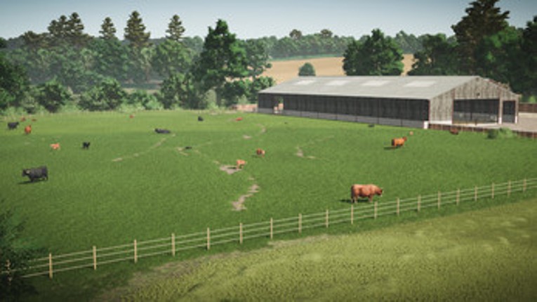 FS25 UK Large Beef Shed - V2 screenshot