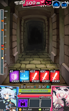 Dungeon&Girls: Card Battle RPG screenshot