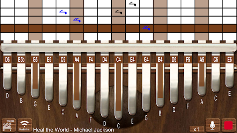 Kalimba Real screenshot
