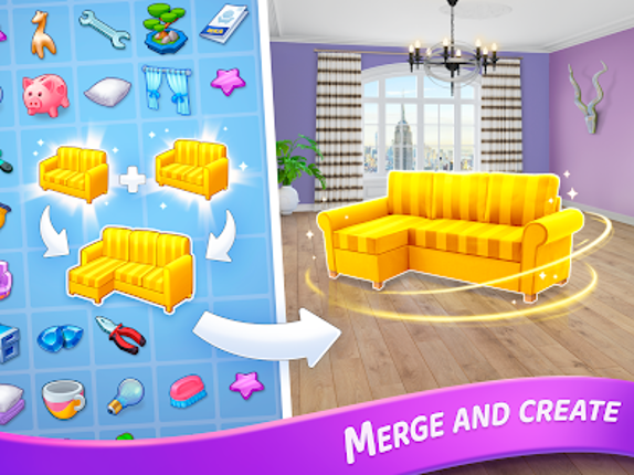 Merge Design: Home Makeover screenshot