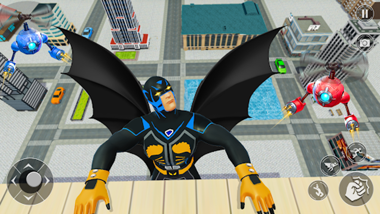 Flying Bat Robot Car Transform screenshot