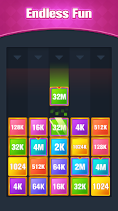2048 Merge: Number Puzzle Game screenshot
