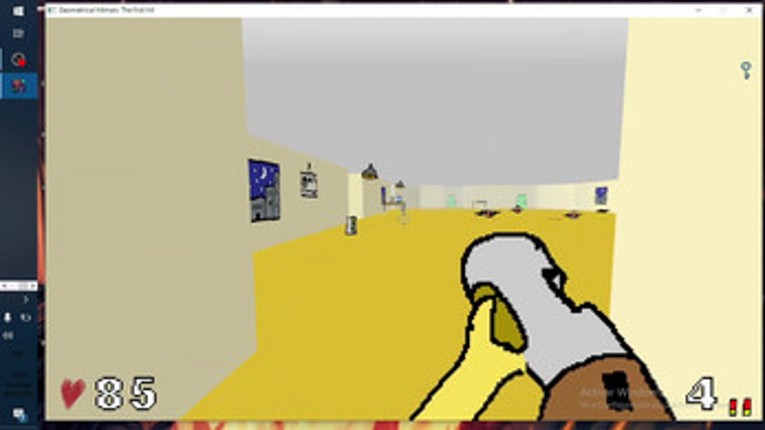 Geometrical hitman: The first hit screenshot