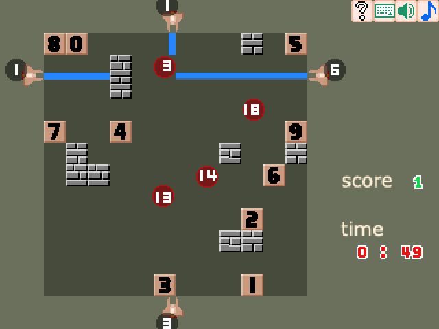 Games like Hit by Number