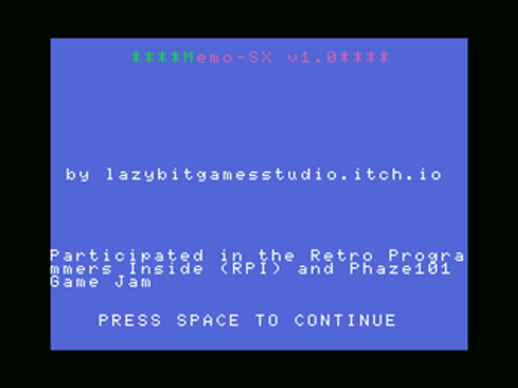 Memory Game Jam Submissions Book (No Sources) screenshot