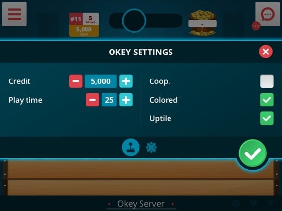 Okey - Online screenshot