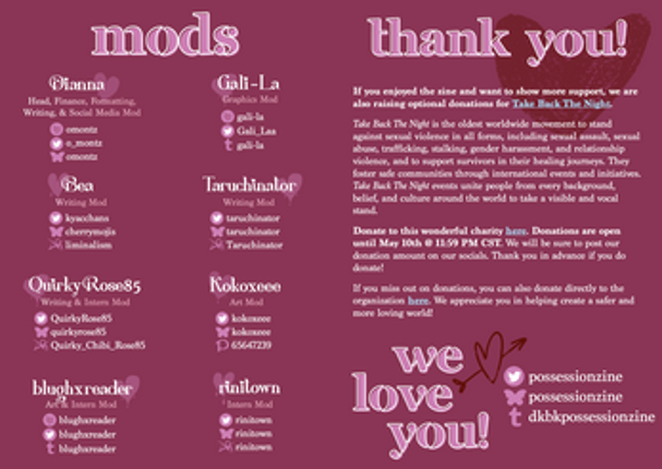 Possession: a Yandere DKBK Zine screenshot