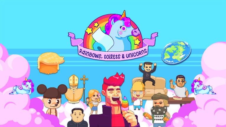 Rainbows, Toilets & Unicorns Game Cover