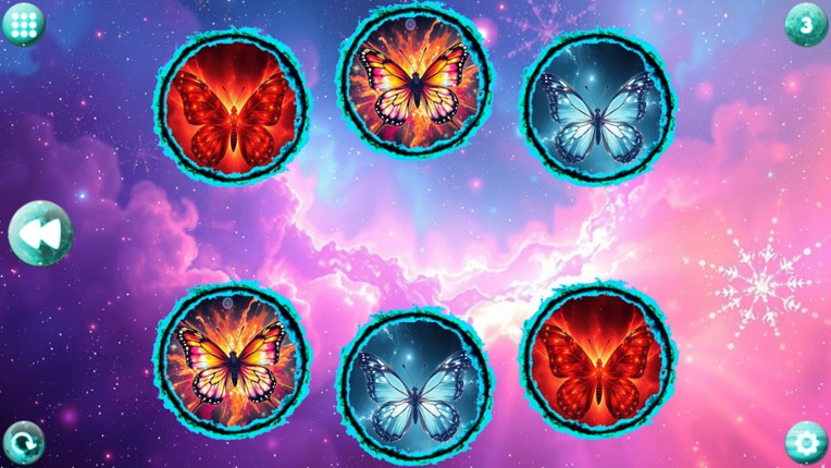 Space Memory: Butterflies screenshot