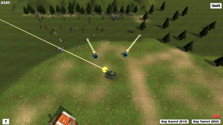 Tank vs Zombies screenshot