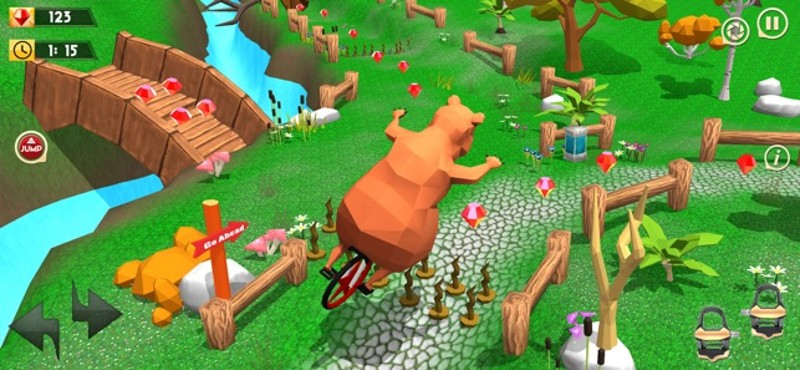Unicycle Racing 3D Simulator screenshot
