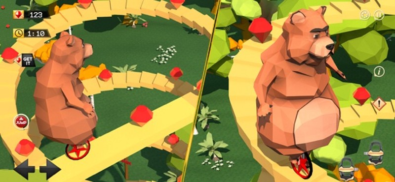 Unicycle Racing 3D Simulator screenshot