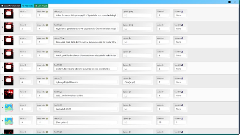Visual Novel Workshop screenshot