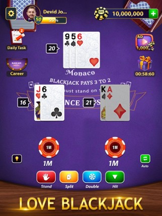 BlackJack by Murka: 21 Classic screenshot