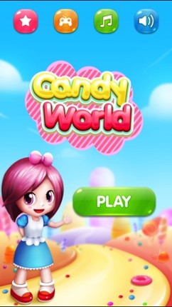Candy World - New Match 3 Puzzle Game screenshot