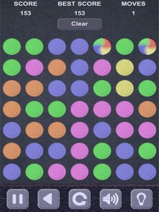 Color Bubbles in line screenshot