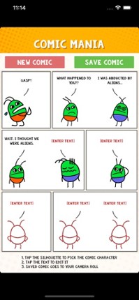 Comic Mania - Make Comics screenshot