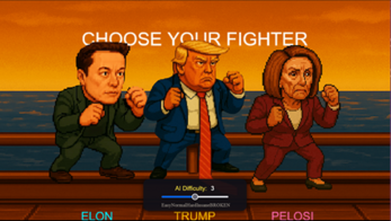 DC Fighter: Elon vs Trump Image