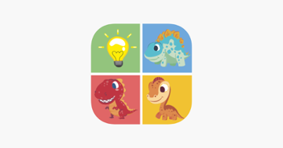 Dinosaur planet remember game preschool matching Image