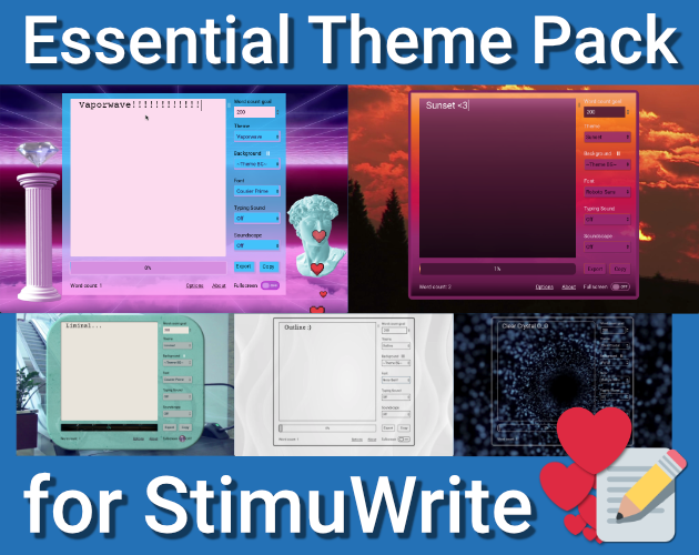 Games like Essential Theme Pack for StimuWrite 2
