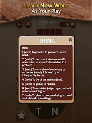 Woody Cross: Word Connect screenshot