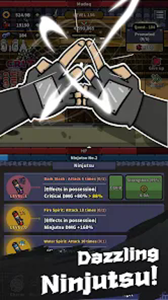 IDLE Fiery Ninja screenshot