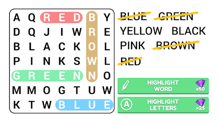 Word Search Puzzle Game screenshot