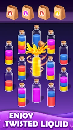Aqua Twist - Color Flow Puzzle screenshot