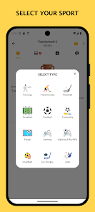 Winner - Tournament Maker App screenshot