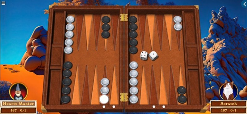 Hardwood Backgammon screenshot