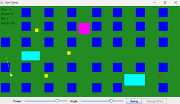My first Golf Java Game screenshot