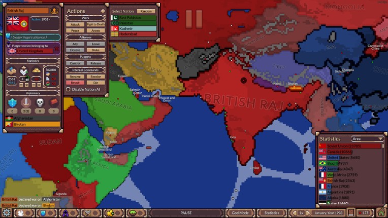 Ages of Conflict: World War Simulator screenshot