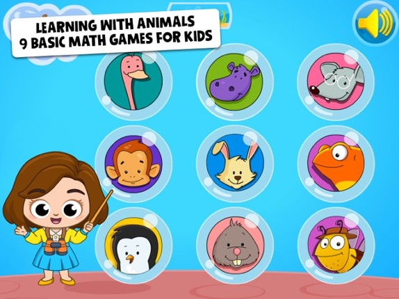Baby Town: Preschool Math Zoo screenshot