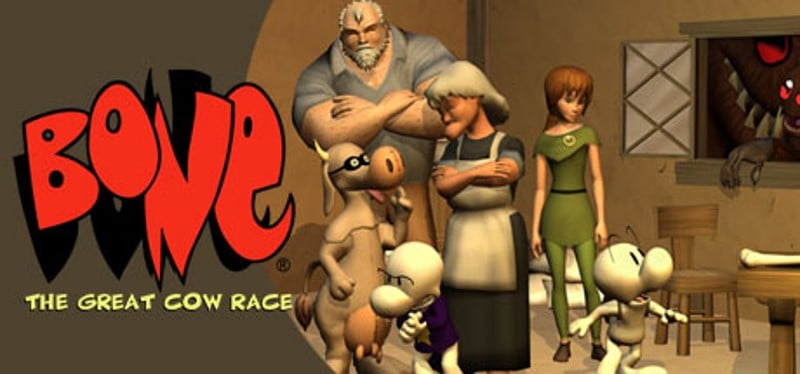 Bone: The Great Cow Race Game Cover